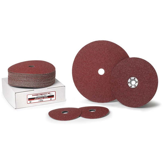 Resin Fibre Grinding Discs - Single  - Aluminum Oxide - 4.5x7/8