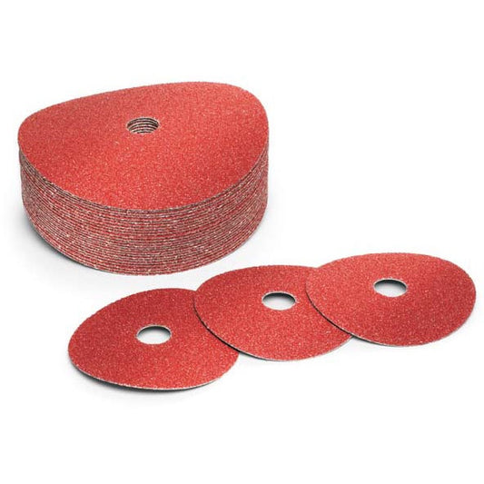 Resin Fibre Grinding Discs - Single - Ceramic - 4.5x7/8