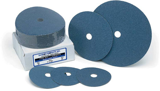 Resin Fibre Grinding Discs - Single - Zirconia