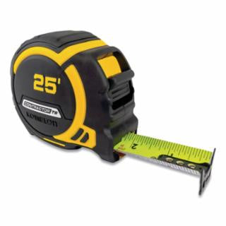 Contractor TS Wide-Blade Tape Measure, 1-1/4 in x 35 ft, Black/Yellow
